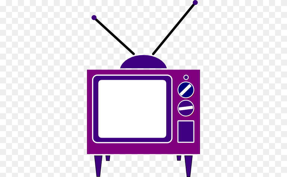 Tv Purple Colours Clip Art, Computer Hardware, Screen, Monitor, Hardware Png