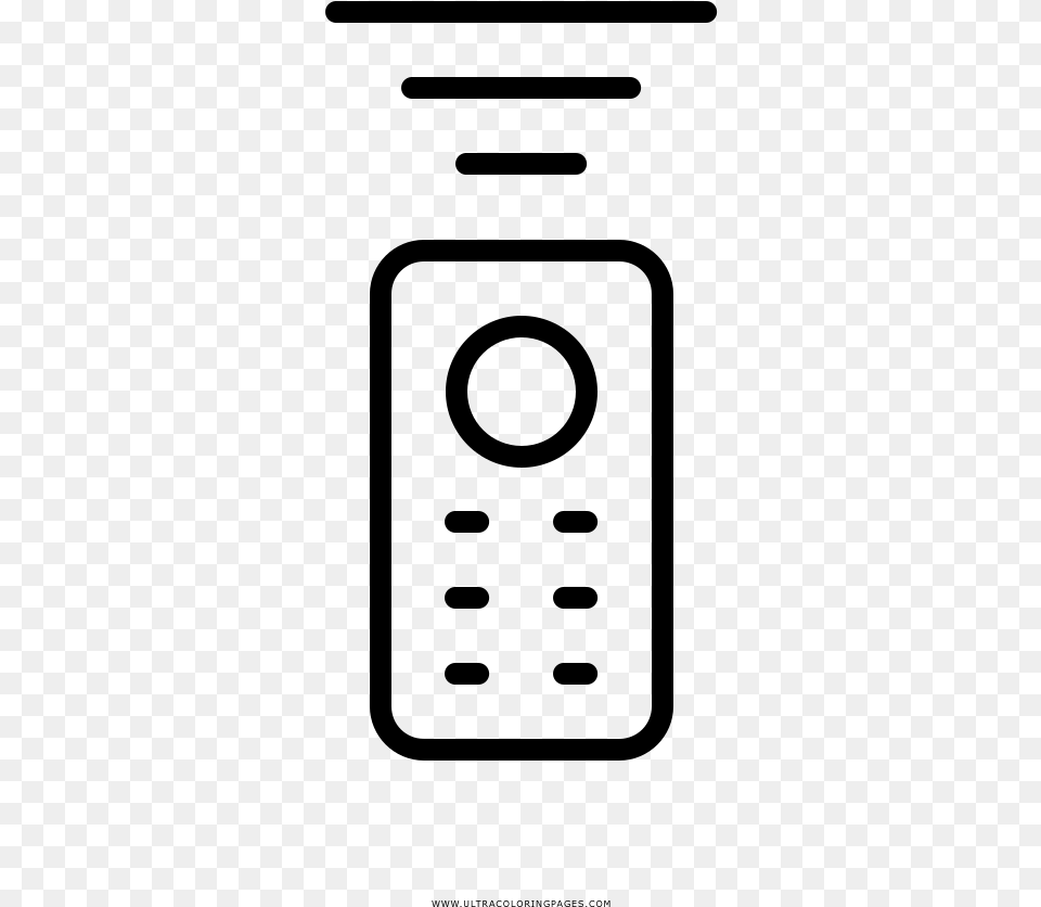 Tv Remote Coloring, Gray Png Image