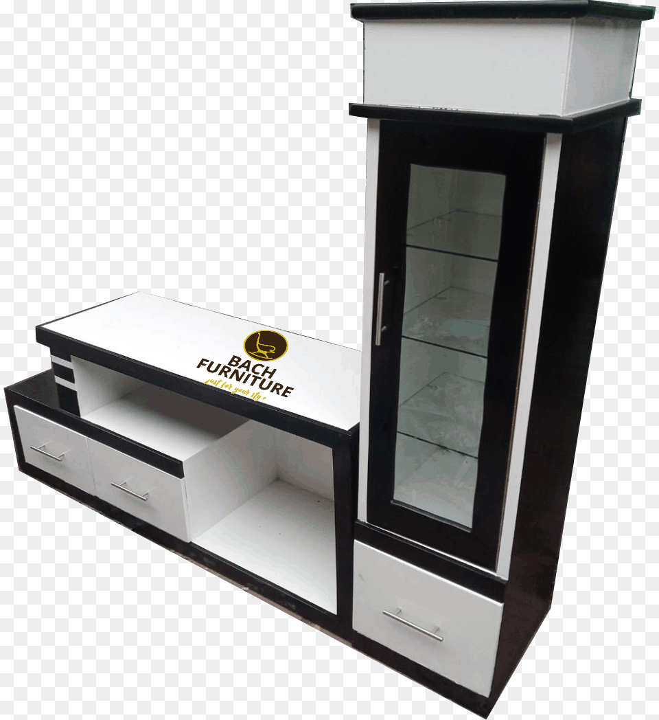 Tv Sand With Glass Unit Coffee Table, Cabinet, Furniture, Mailbox, Closet Free Png