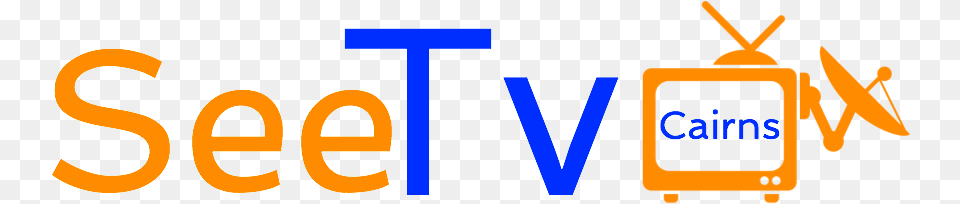 Tv Satellite And Aerial Tuning Cairns Logo See Tv Logo, Light, Text Free Transparent Png