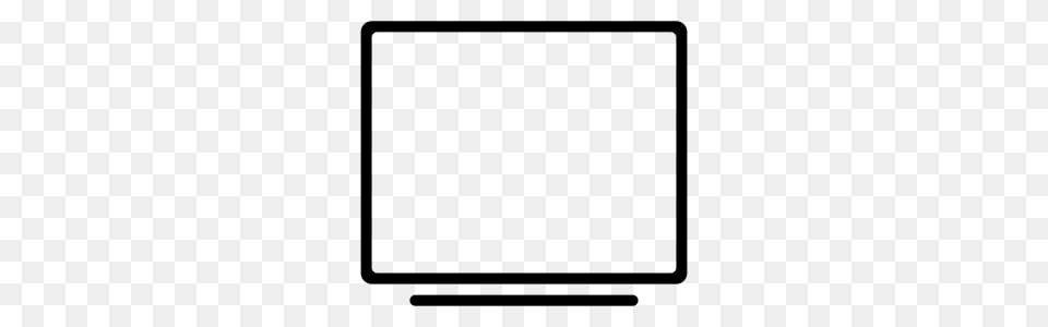 Tv Screen Icon Web Icons, Gray Free Transparent Png