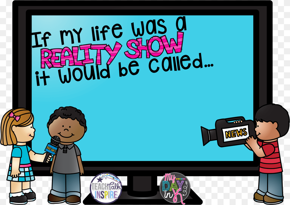 Tv Shows Clipart Reality Tv Your Life Is A Reality Show, Book, Comics, Publication, Baby Free Png Download