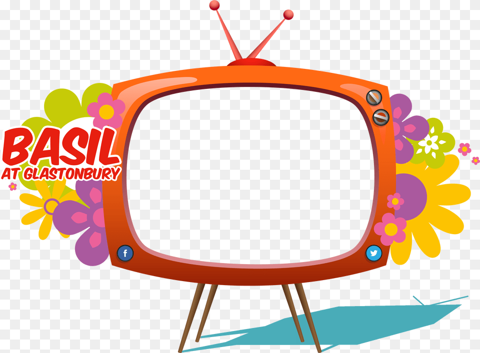 Tv Shows Clipart Tv Frame Retro Tv Vector, Screen, Monitor, Hardware, Electronics Free Png