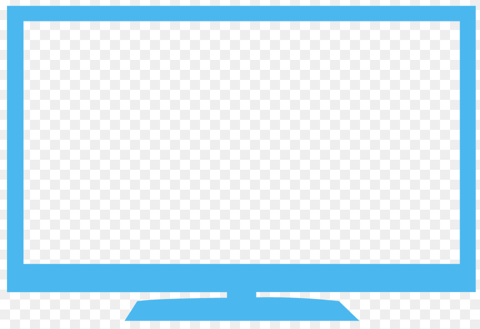 Tv Silhouette, Computer Hardware, Electronics, Hardware, Monitor Free Png