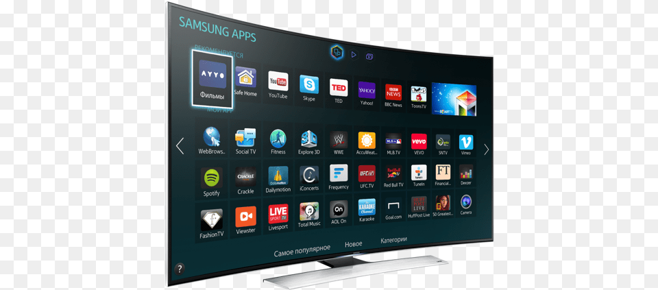 Tv Smart Samsung, Computer Hardware, Electronics, Hardware, Monitor Free Png Download