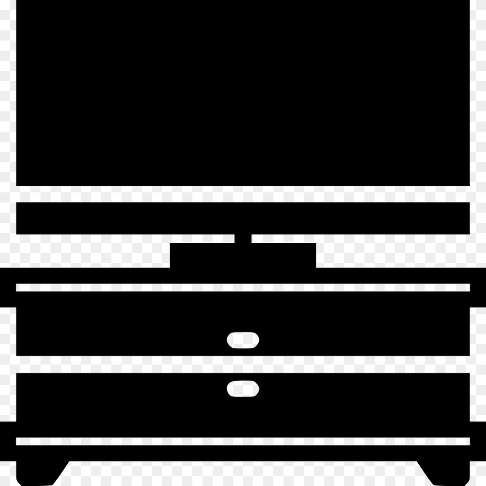 Tv Stand Black And White, Cabinet, Drawer, Furniture, Dresser Free Png