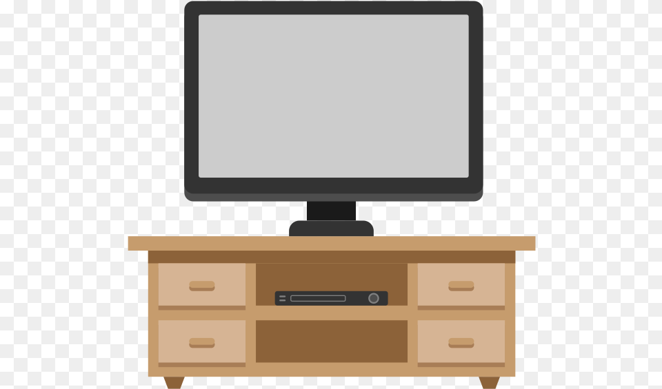 Tv Table Vector, Cabinet, Screen, Monitor, Hardware Png