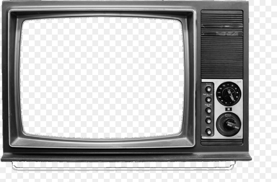Tv Television Aesthetic Overlay Blackaesthetic Old Tv Frame, Screen, Monitor, Hardware, Electronics Free Png