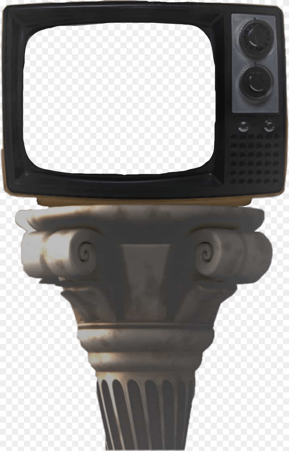 Tv Television Blanktv Blanktelevision Aesthetic Automotive Side View Mirror, Screen, Monitor, Hardware, Electronics Png Image
