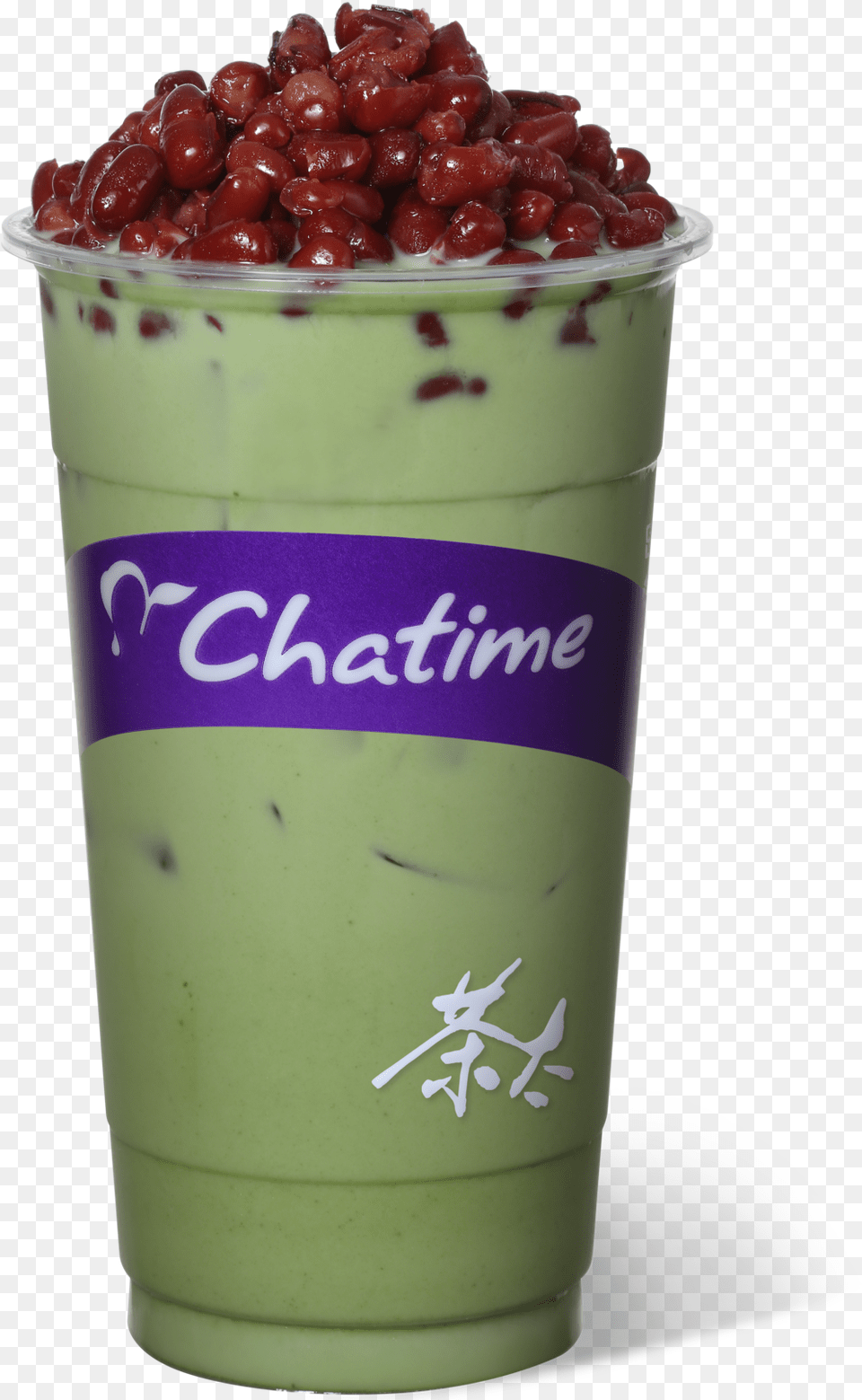 Tvmatcha Red Bean Milk Tea Chatime Qq, Beverage, Juice, Food, Fruit Free Transparent Png