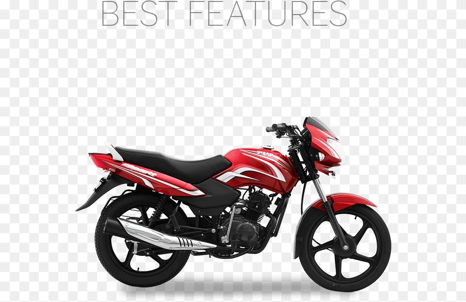 Tvs Sport Bike Tvs Sport Bike Price In Delhi, Machine, Spoke, Motorcycle, Transportation Free Png