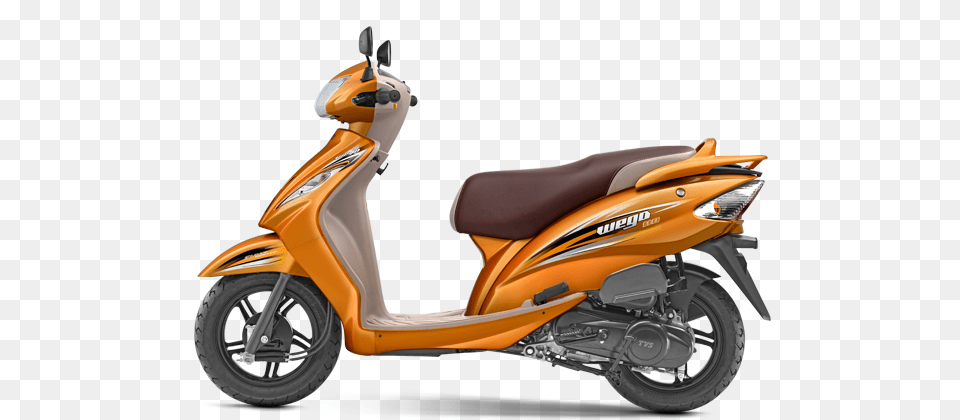 Tvs Wego Drum Price Review Photos And Wallpaper, Scooter, Transportation, Vehicle, Motorcycle Free Png
