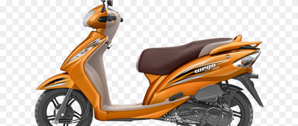Tvs Wego Prices Dropped By Rs 2000 Tvs Wego, Motorcycle, Transportation, Vehicle, Scooter Free Transparent Png