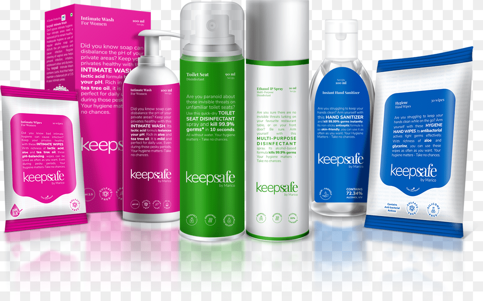 Tvw News Marico Launches Keepsafe A Range Of Personal Welspun Health And Hygiene Products Png