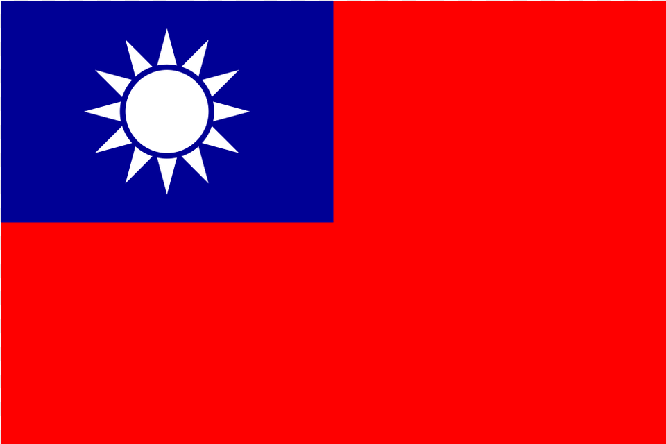 Tw Taiwan Flag Icon Sun Yat Sen Mausoleum, Taiwan Flag Free Transparent Png