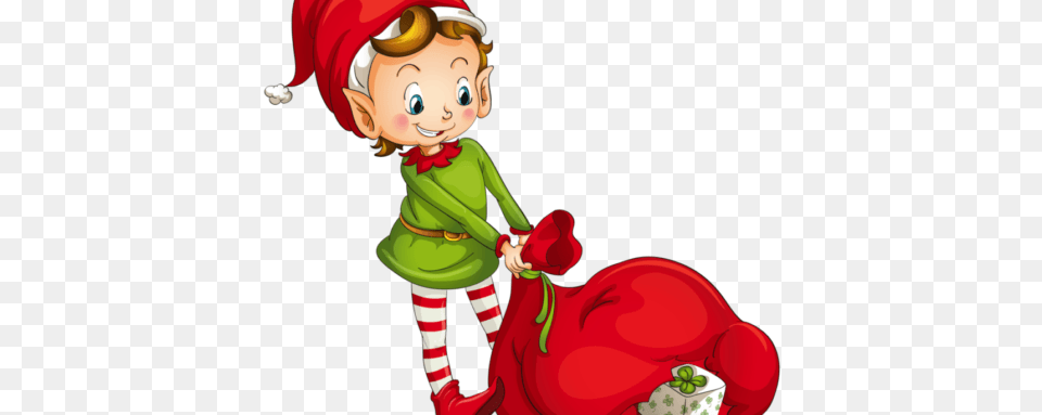 Twas The Night Before Christmas, Elf, Baby, Person, Face Free Png