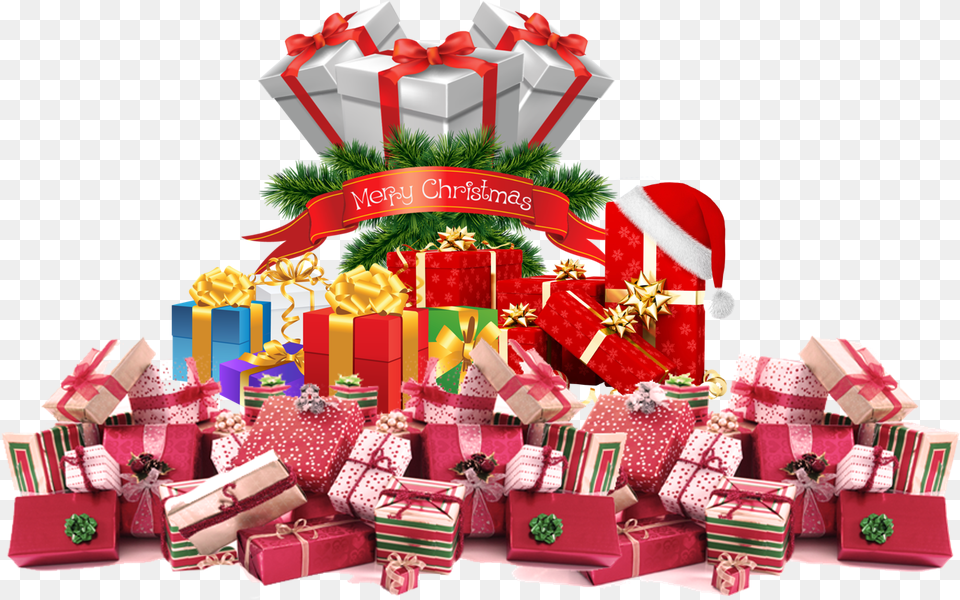 Twas The Night Before Christmas Presents Pile, Gift Png