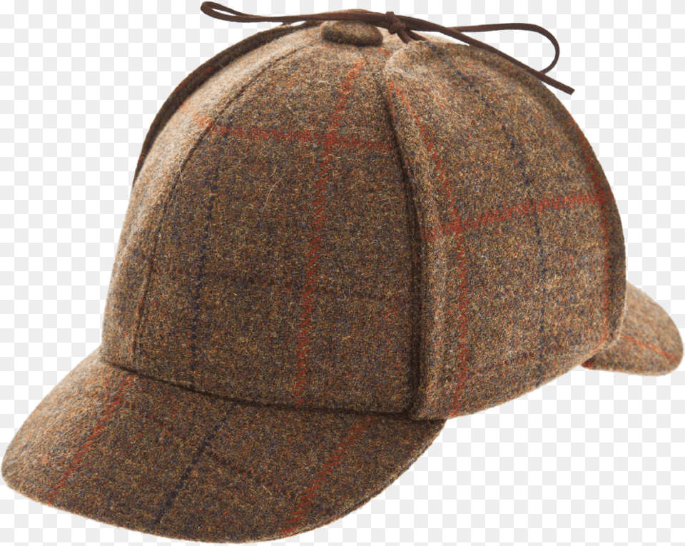 Tweed Hat Sherlock Holmes Hat, Baseball Cap, Cap, Clothing Free Png