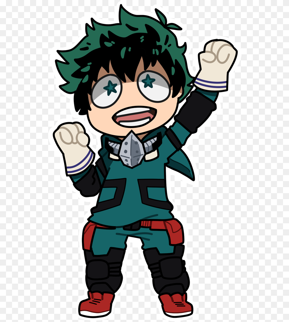 Tweet Another One This Is The 2nd To Last Izuku Midoriya Chibi, Book, Comics, Publication, Baby Free Png