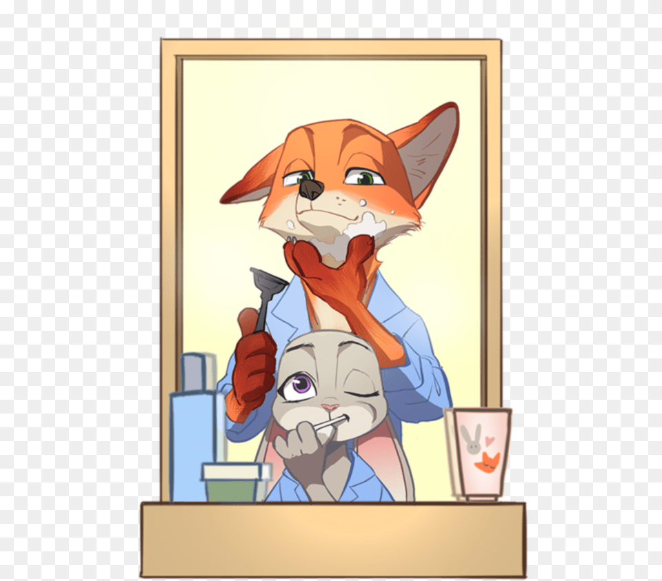 Tweet C Thch Bi Rotkag Twitter Nick And Judy Morning, Book, Comics, Publication, Person Png