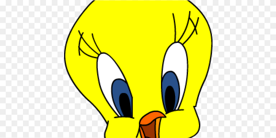 Tweety Bird Face, Cartoon Free Png Download