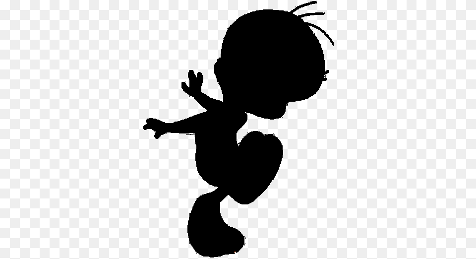 Tweety Bird Silloutte By Zacktv321 Tweety Bird Silhouette, Baby, Person Png