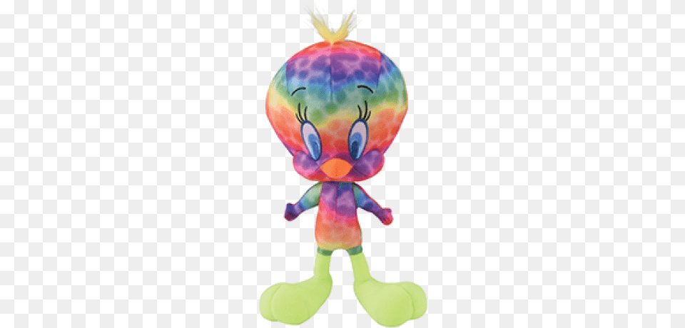 Tweety Tie Dye Baby Toys, Plush, Toy, Nature, Outdoors Png