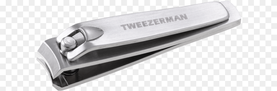 Tweezerman Fingernail Clipper Stainless Steel, Blade, Dagger, Knife, Weapon Free Png
