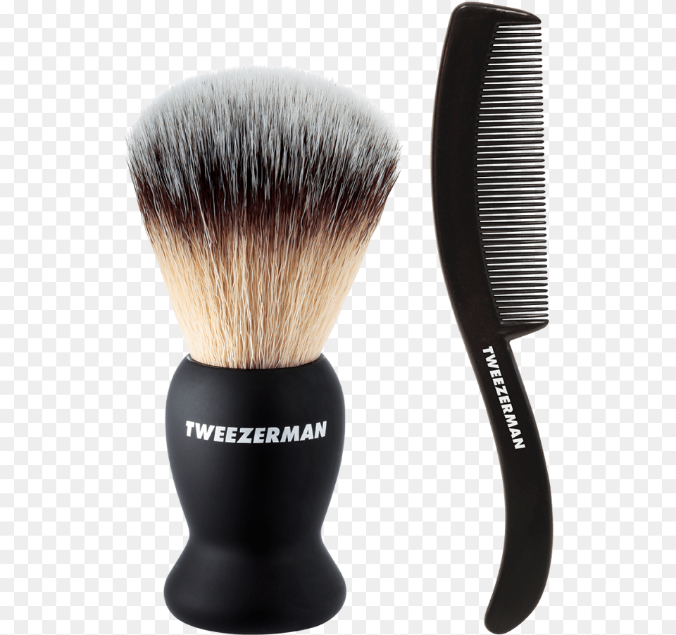 Tweezerman Gear Scheerkwast Met Houder Scheerkwast, Brush, Device, Tool, Fungus Free Png