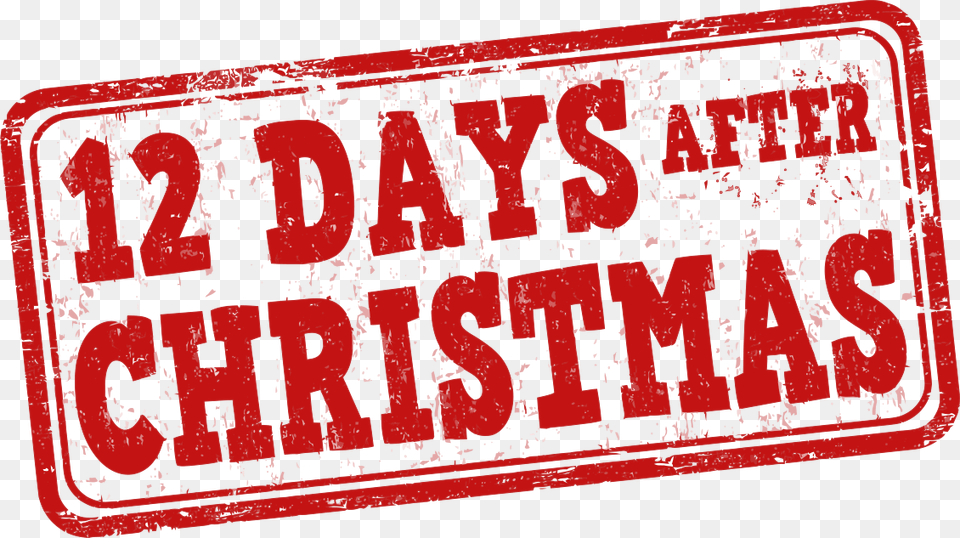 Twelve Days Of Christmas For Disciplemaker39s 12 Days After Christmas, Sticker, Text Free Transparent Png