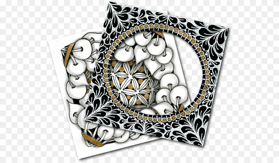 Twelve Days Of Zentangle 3 Dimensional Pattern Zentangle, Art, Doodle, Drawing, Accessories Free Transparent Png