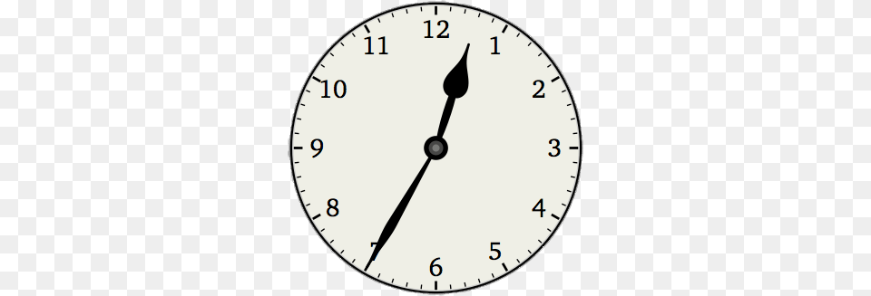 Twelve Thirty Five, Analog Clock, Clock, Disk Free Transparent Png