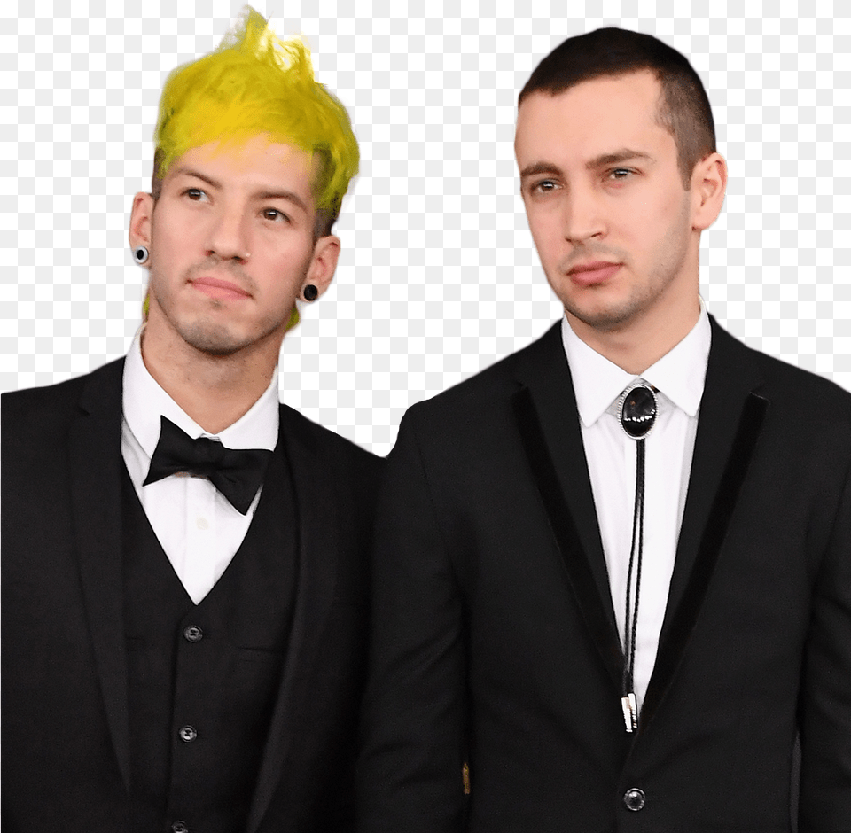 Twenty One Pilots On Trench, Accessories, Tie, Suit, Tuxedo Free Transparent Png