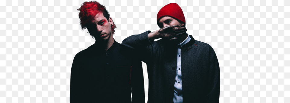 Twenty One Pilots Tyler Joseph And Josh Dun Image Twenty One Pilots, Adult, Person, Man, Male Png