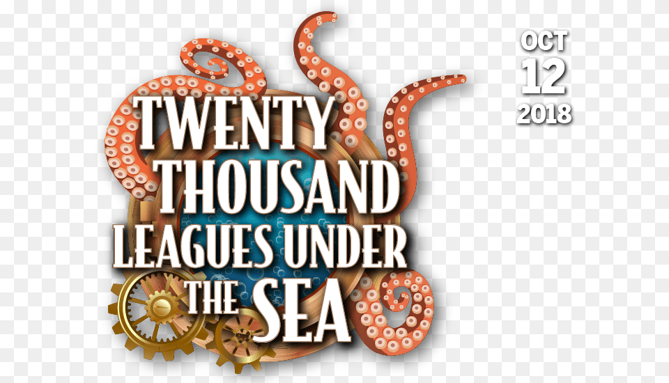 Twenty Thousand Leagues Under The Sea And The Blockade, Animal, Sea Life, Invertebrate, Octopus Free Png