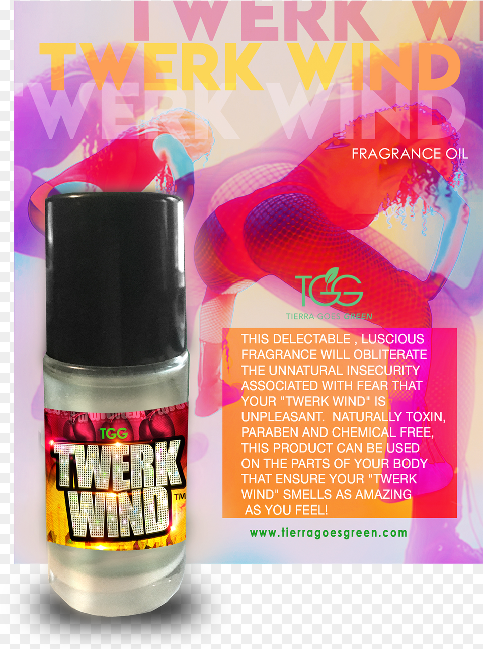 Twerk Wind Lipstick, Advertisement, Poster, Person, Bottle Png