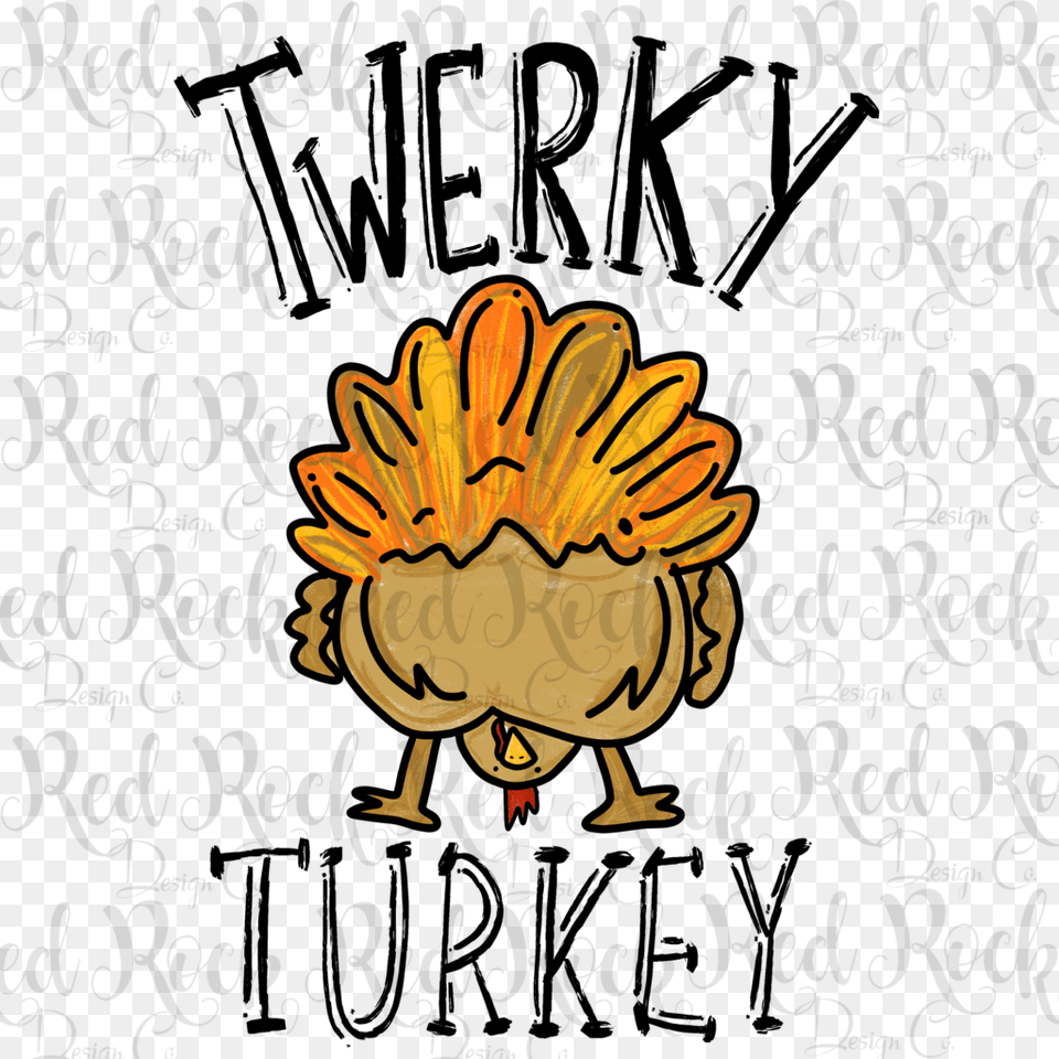Twerky Turkey Design, Person, Clothing, Glove, Face Free Png Download