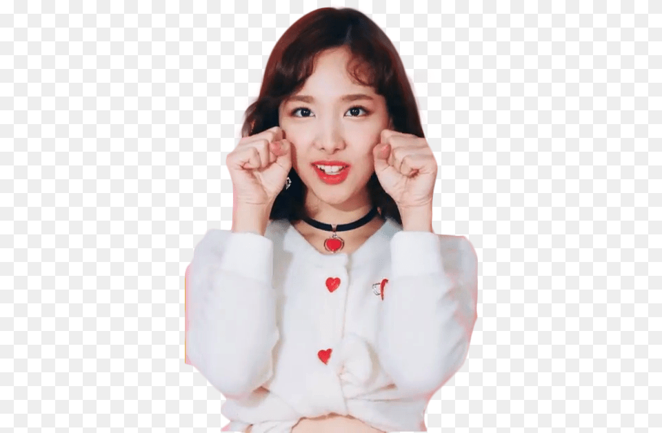 Twice Knock Knock Nayeon, Smile, Person, Face, Happy Png Image