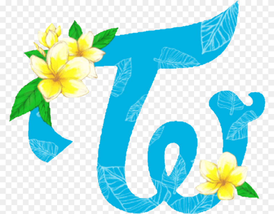 Twice Logo Hawaii Chaeyeong Dahyun Jeongyeon Twice Logo Blue, Number, Symbol, Text, Baby Free Png Download