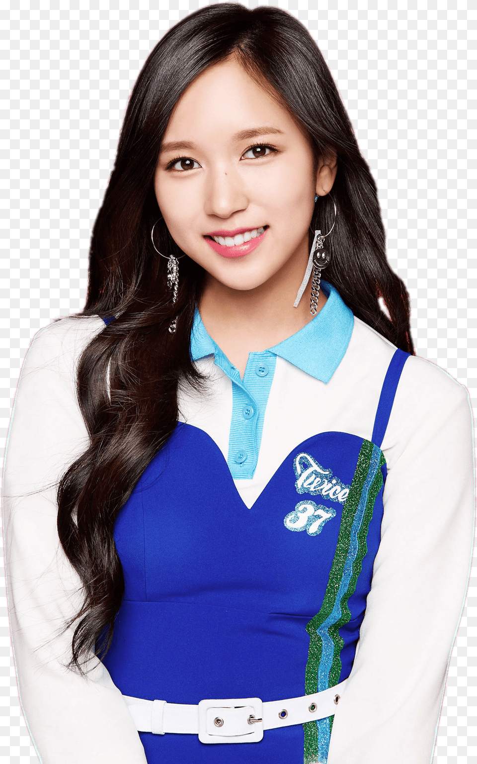 Twice Mina One More Time Twice Teaser, Happy, Long Sleeve, Person, Face Free Png Download