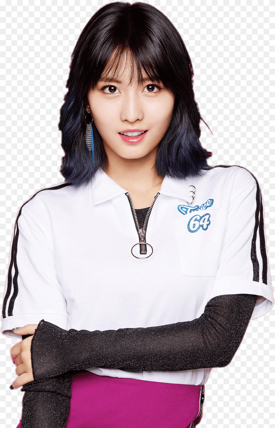 Twice Momo Twice Momo One More Time, Sleeve, Long Sleeve, Clothing, Blouse Png