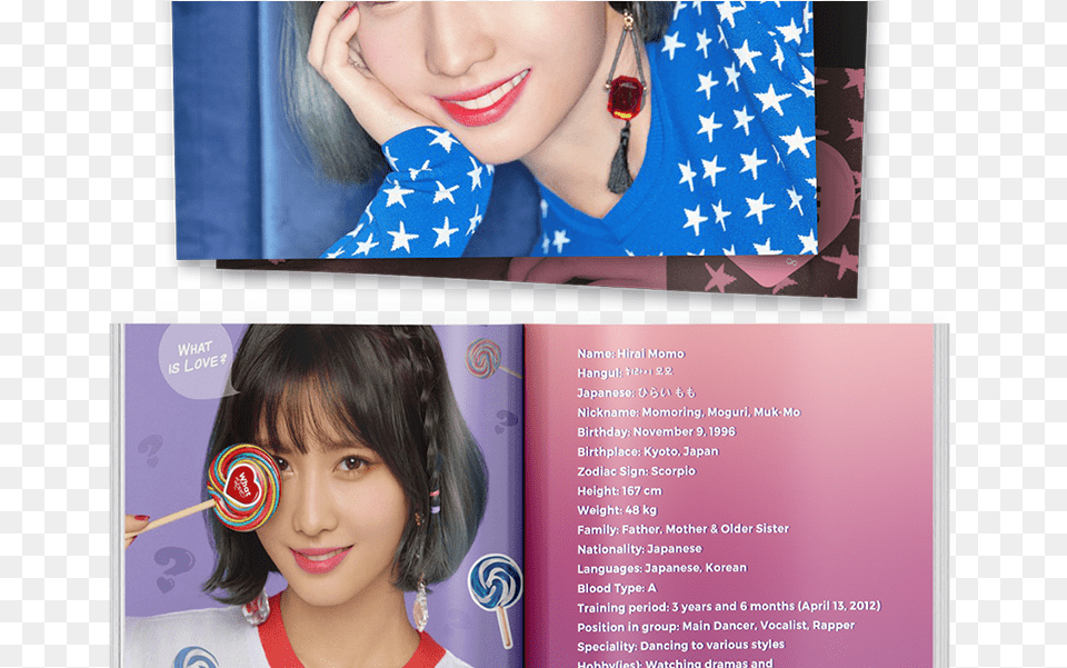 Twice Momo What Is Love, Sweets, Candy, Food, Person Png