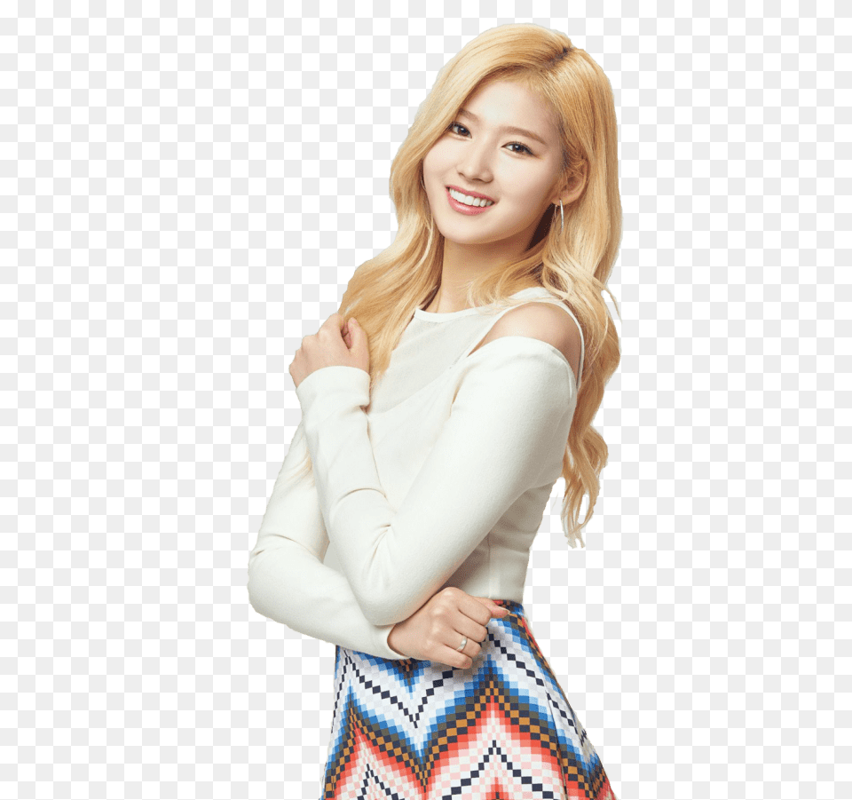 Twice Sana, Adult, Sleeve, Person, Long Sleeve Free Png Download