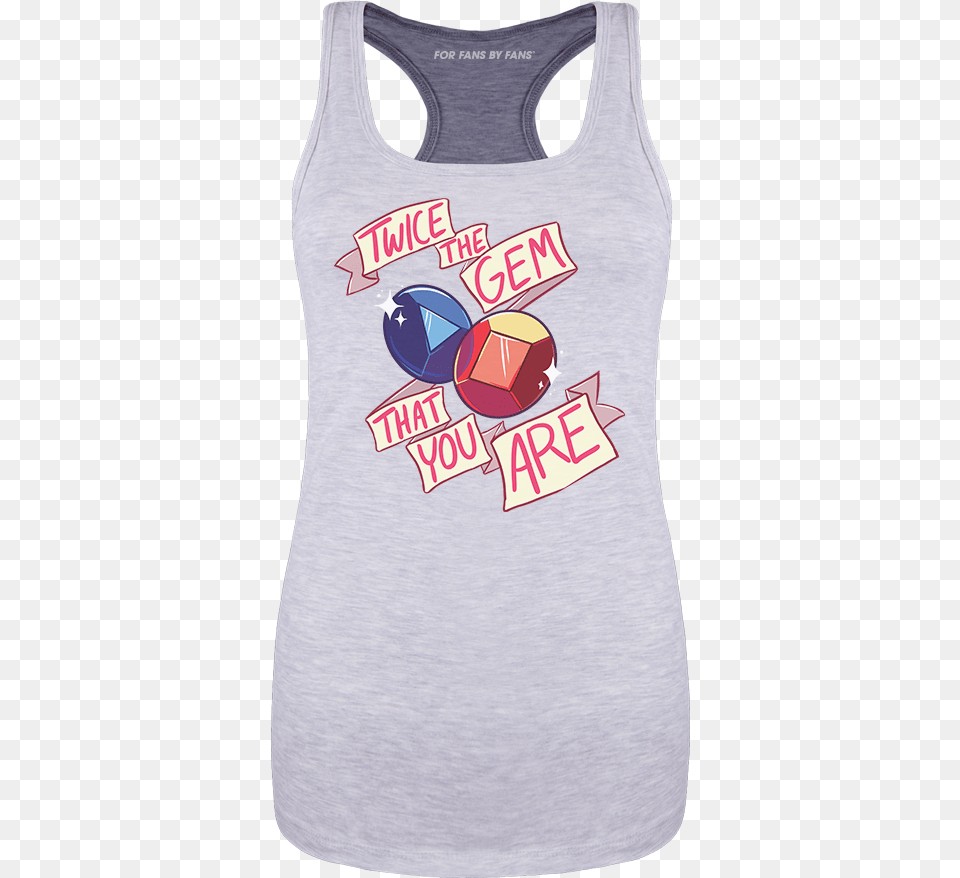Twice The Gem That You Are, Clothing, Tank Top Png Image