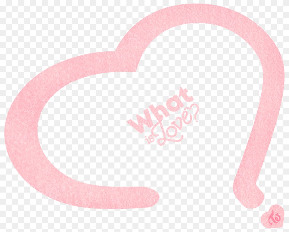 Twice What Is Love Logo Ver, Heart Png Image