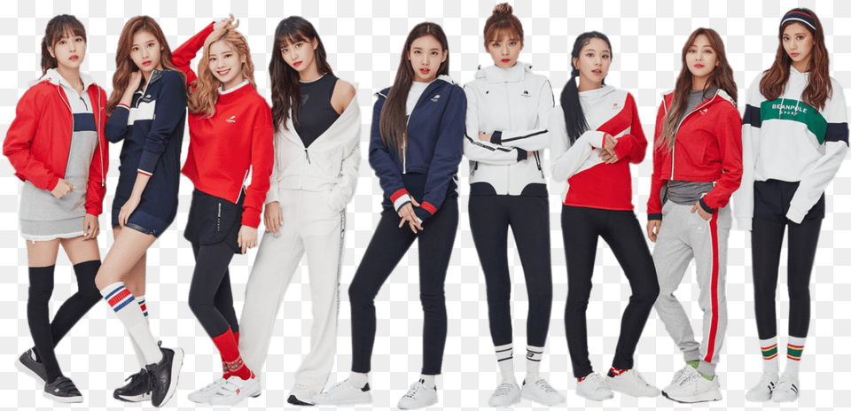 Twice X Beanpole Sport, Long Sleeve, People, Person, Girl Free Png