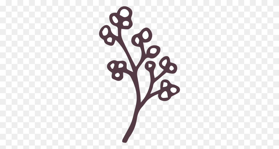 Twig Hand Drawn Icon, Flower, Plant, Art, Graphics Free Transparent Png
