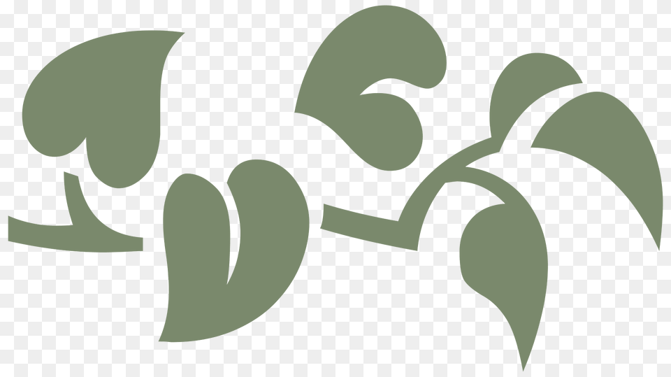 Twig In Leaf Green Right Clipart, Plant, Potted Plant, Symbol, Recycling Symbol Free Transparent Png