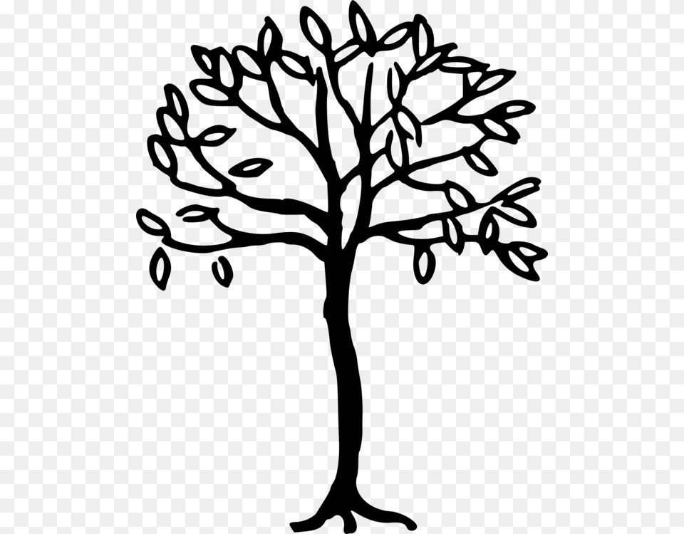 Twig Philosophie De La Connaissance Tree Leaf Plant Stem, Gray Free Transparent Png