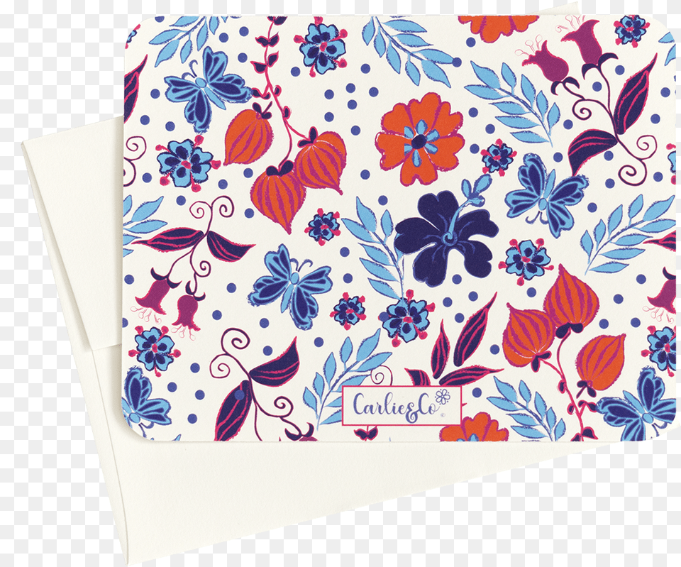 Twighlight Flat Note Card, Art, Floral Design, Graphics, Pattern Png Image